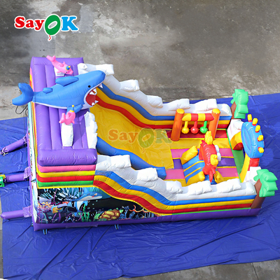 Sayok Seaworld Castillo Inflable Inflable Casa Inflable para Niños