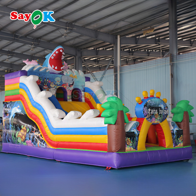 Sayok Seaworld Castillo Inflable Inflable Casa Inflable para Niños