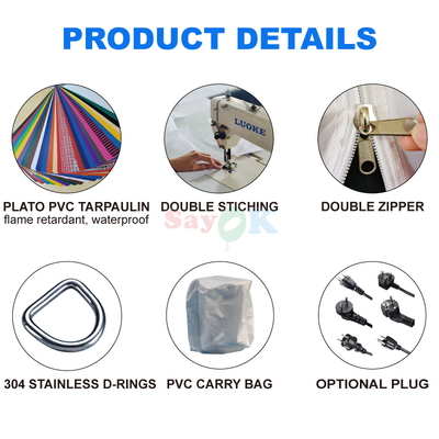 23ft Commercial Inflable Castillo de rebote Inflable Combinado de rebote para exteriores