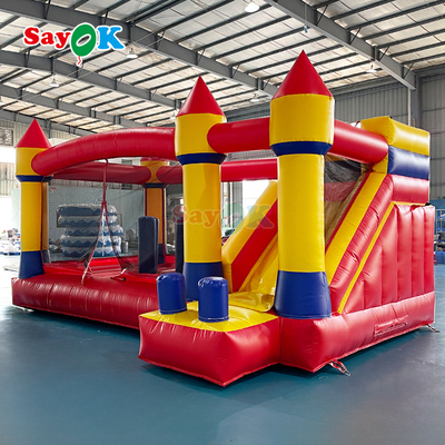 Sayok Commercial Bounce House Combo Castillo inflable con tobogán