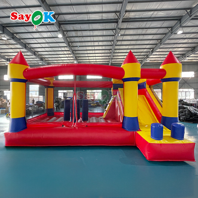 Sayok Commercial Bounce House Combo Castillo inflable con tobogán