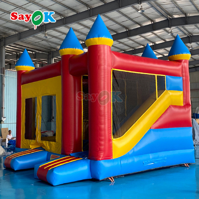 Sayok castillo de rebotes inflables al aire libre comercial de PVC casa de rebotes combo para niños
