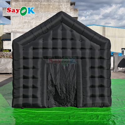Club nocturno inflable de 18 pies tienda de discoteca inflable club nocturno portátil para fiestas al aire libre