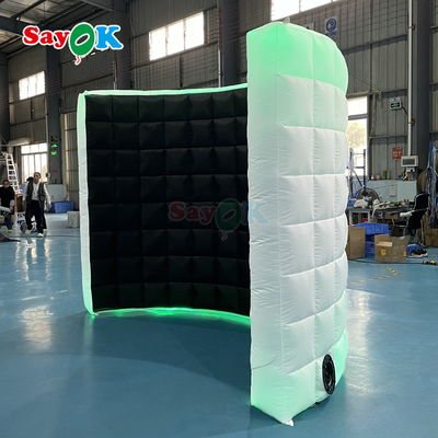 Custom LED Inflatable Photo Booth for Weddings and Events