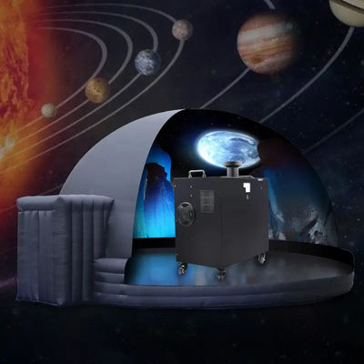 Sayok Planetario Inflable Portátil de 6500LM con 1 Año de Garantía y 4 Ruedas para Proyección Fulldome HD