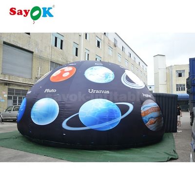 Sayok Customizable Size 4m-10m Diameter Inflatable Planetarium Dome with Free 3D Design and 100% Blackout Professional Grey Projection Fabric