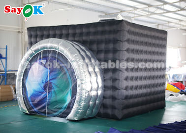 Exhibición inflable inflable de la cabina de las luces de tira de la tienda LED del partido para hacer publicidad del acontecimiento ROHS