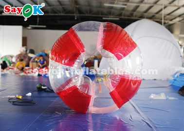 Juego inflable del juego el 1.5m 0.8m m PVC Burbuja inflable Fútbol Color transparente/rojo/verde