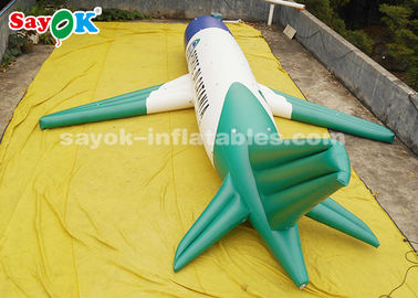 Productos inflables de encargo de ROHS, modelo inflable del aeroplano del PVC de 10 metros para la exhibición de la exposición
