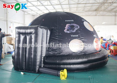 Bóveda inflable llena del planetario de la impresión los 4m para la enseñanza de la astronomía de la escuela