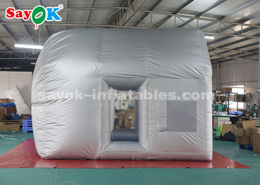 Tienda inflable de plata con sistema de filtro / tienda inflable de burbujas