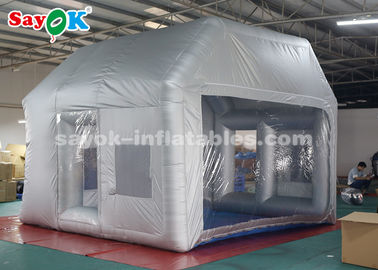 Tienda inflable de plata con sistema de filtro / tienda inflable de burbujas