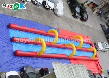 Tobogán acuático inflable largo interior de *4m para los acontecimientos del partido del verano