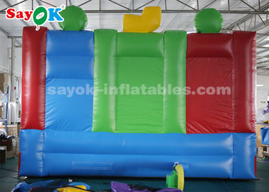Juegos de césped inflables, juegos deportivos inflables para jardín, tiro, aro de baloncesto y puerta de fútbol con soplador de aire