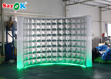 La cabina del acontecimiento exhibe la pared inflable de la cabina durable de la foto para la decoración de la etapa/llevó la cabina de la foto del aire