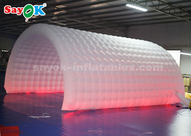 Tienda inflable del aire del túnel de las luces LED reutilizables inflables de la tienda los 6*3*3m para el acontecimiento/el aniversario
