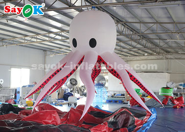 Tentáculos inflables del pulpo de 3 metros con el control remoto y el ventilador interno