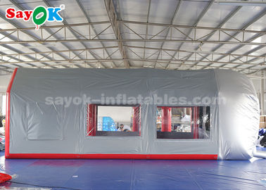 Tienda de automóviles inflable Mobile Inflatable Paint Spray Booth con filtro de esponja para el mantenimiento del automóvil