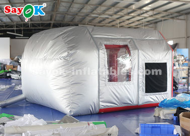 Tenda de aire inflable móvil para estacionamiento de automóviles con sistema de filtro