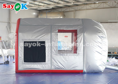 Tenda de aire inflable móvil para estacionamiento de automóviles con sistema de filtro