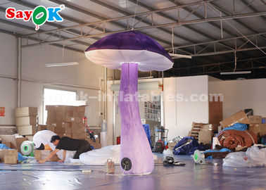 Seta inflable de la ejecución de la decoración de la iluminación de los 2.5m que sorprende con el ventilador