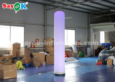 columna inflable del tubo de los 2.5m con el ventilador y control remoto para casarse