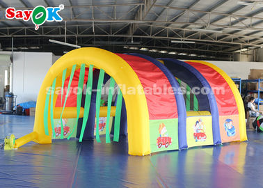 La tienda inflable del aire de la yarda del arco iris movible inflable de la tienda para el partido/explota la tienda del arco
