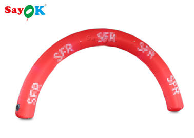 Meta los 6*3m inflable roja del comienzo del arco del arco inflable de encargo para hacer publicidad del SGS del acontecimiento
