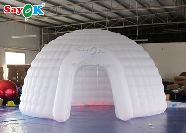 La tienda inflable interior o al aire libre de la tienda inflable al aire libre de la bóveda para la promoción/explota el iglú