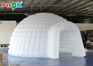 La tienda inflable interior o al aire libre de la tienda inflable al aire libre de la bóveda para la promoción/explota el iglú