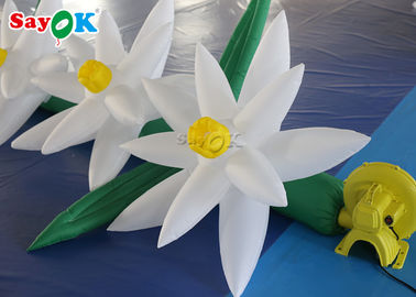 Cadena de flor inflable durable con el ventilador para hacer publicidad