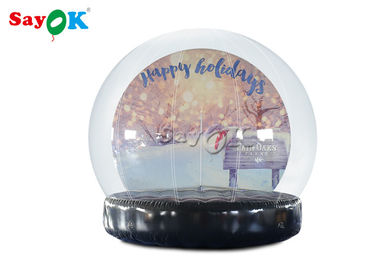 La Navidad del PVC adorna el globo inflable de la nieve para la publicidad al aire libre