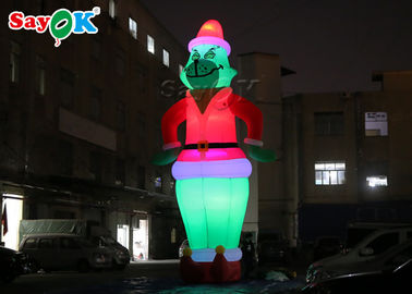 Modelo inflable del personaje de dibujos animados de la decoración al aire libre de la Navidad de la aduana los 8.5M