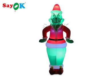 Modelo inflable del personaje de dibujos animados de la decoración al aire libre de la Navidad de la aduana los 8.5M