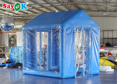Tienda médica inflable inflable de la tienda los 3x2.5x3M Waterproof Anti Virus del marco hermética con la bomba de aire