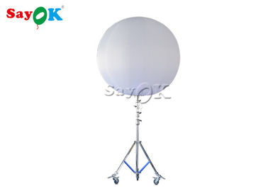 Decoración inflable impermeable de la iluminación/bola inflable del trípode