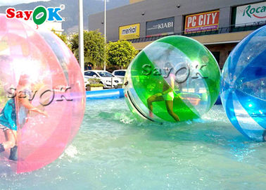 Bola que camina del agua del juego del PVC del agua de la diversión del agua humana grande inflable inflable del equipo