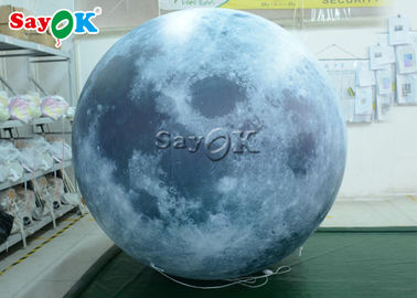 La yarda llevó la iluminación del globo inflable de la luna de 3M