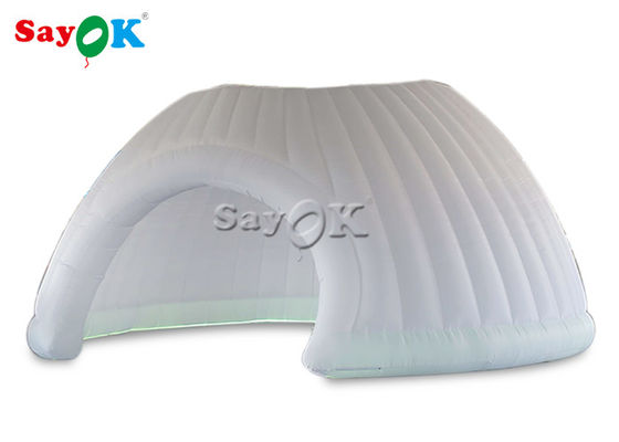 Tiendas de campaña inflables personalizadas Eventos corporativos Tiendas de campaña inflables LED de 6 metros terminadas