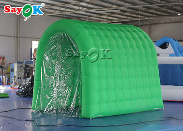 túnel inflable verde del aislamiento del canal de la desinfección de 3x2x2.5mH Removeable