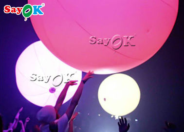 globos llevados inflables del 1.5m para el anuncio del acontecimiento del partido