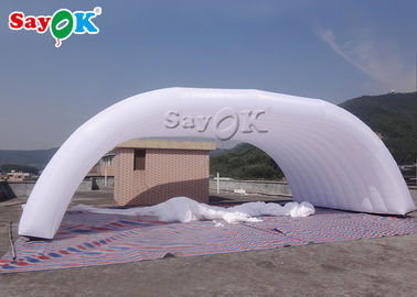 Tienda de campaña inflable Shell Shape Stage Tent inflable interior de costura doble