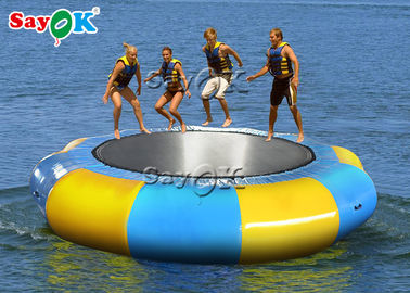 Juguete de agua Saturno 5m Adultos Trampolín de agua inflable para juegos de parque acuático