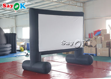 La pantalla grande inflable modificó la pequeña pantalla de cine para requisitos particulares inflable casera móvil