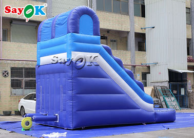 Bañador de salto inflables húmedos y secos para el hogar y el entretenimiento comercial 6x3x5mH tobogán de agua inflables