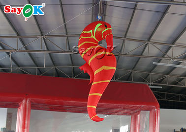 modelo inflable ligero del Seahorse de los 2m LED para la decoración del festival