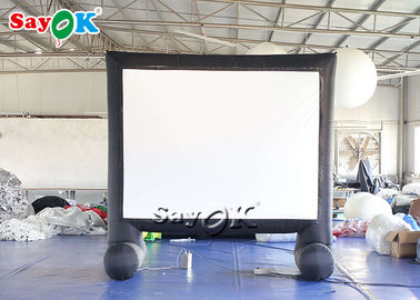 Explote la pequeña pantalla inflable comercial portátil de la pantalla de cine 2.5x1.9mH para al aire libre