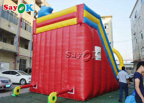 Casa de salto inflable con tobogán Gran tobogán inflable patio trasero niños patio de juegos comercial tobogán de agua inflable