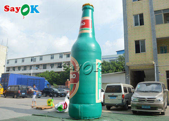 Modelo inflable de la botella de vino de la cerveza de la publicidad de encargo del PVC
