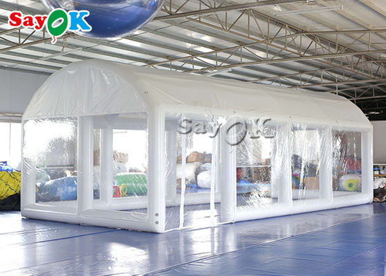 Tienda inflable hermética de la cubierta de la piscina del PVC de la aduana de la tienda del aire de la piscina del partido